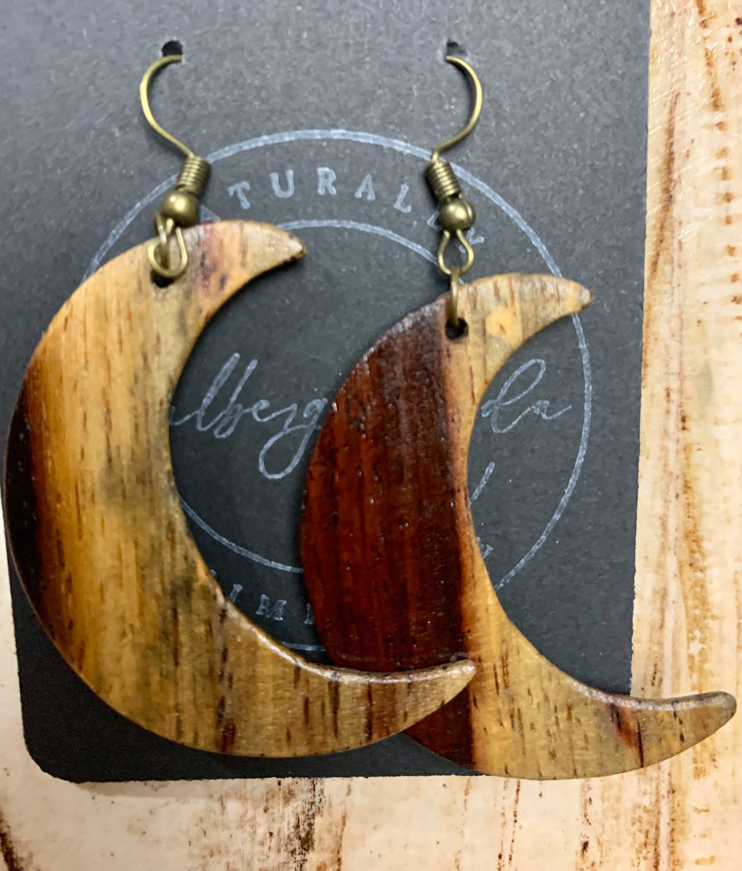 Bolo Moon Earrings