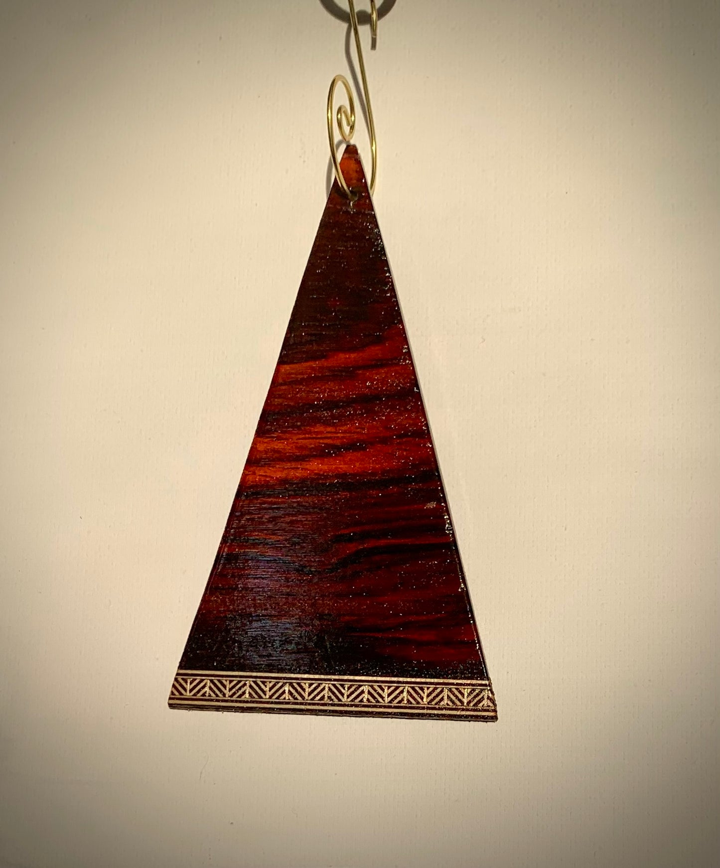 Cocobolo Tree with Inlay
