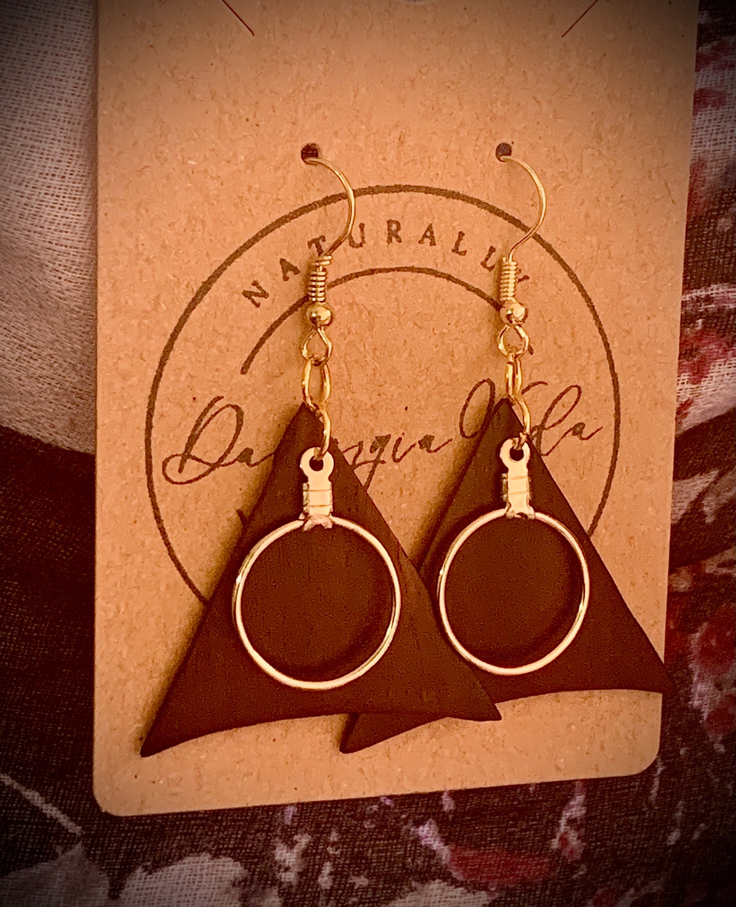 Exotic Triangles with Gold Rings