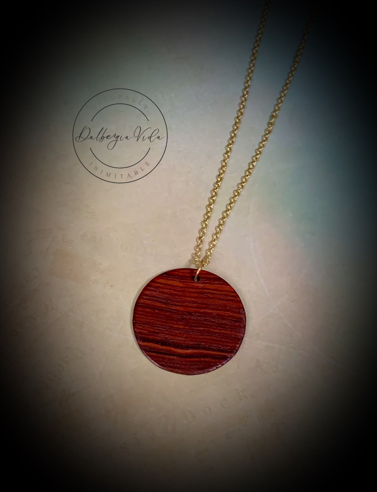 Cocobolo Round Pendant