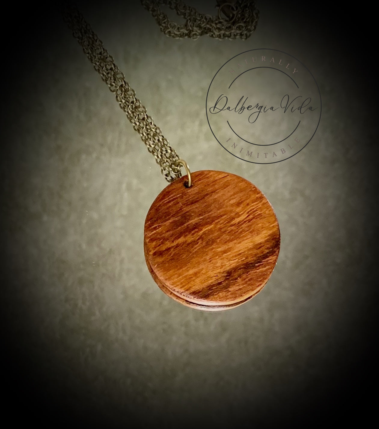 Rosewood Circle Pendant