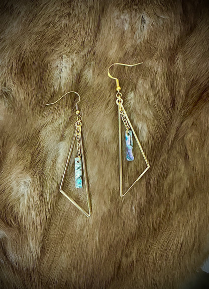 Sea Prism Bar Earrings